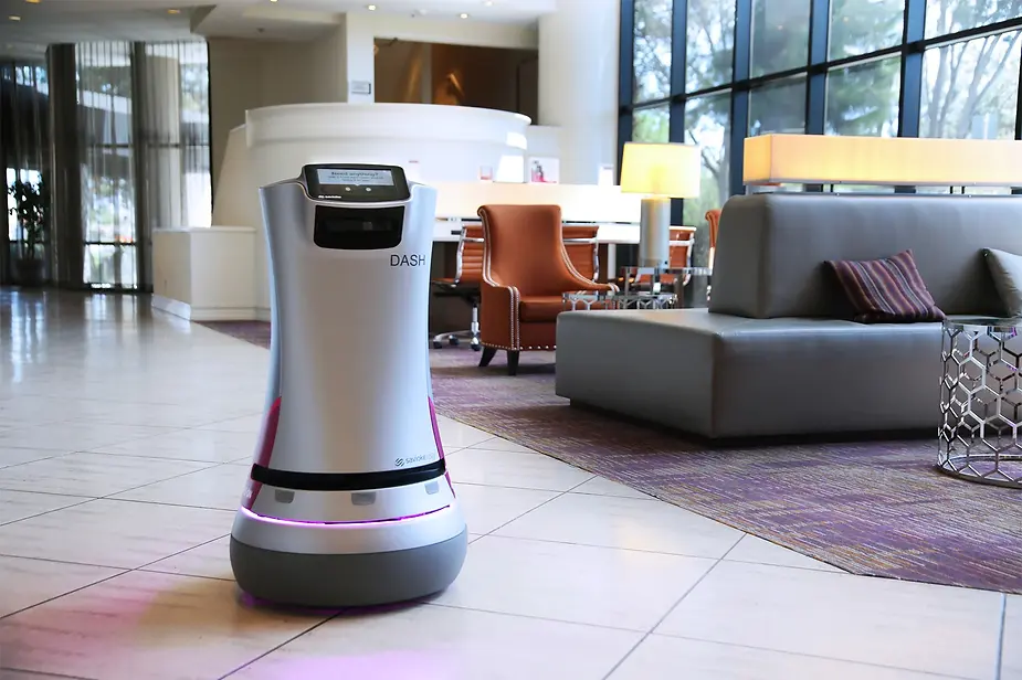 how robots can improve hotel service, functionality, technology, and wellness