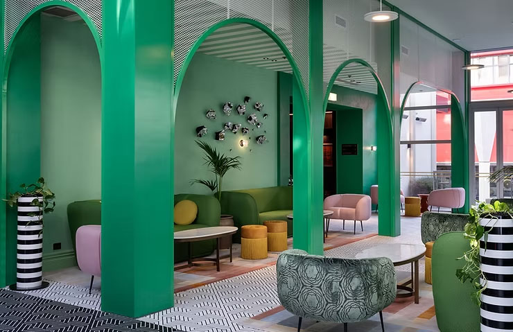 Example of Maximalism Maximalist Design-in a Hotel