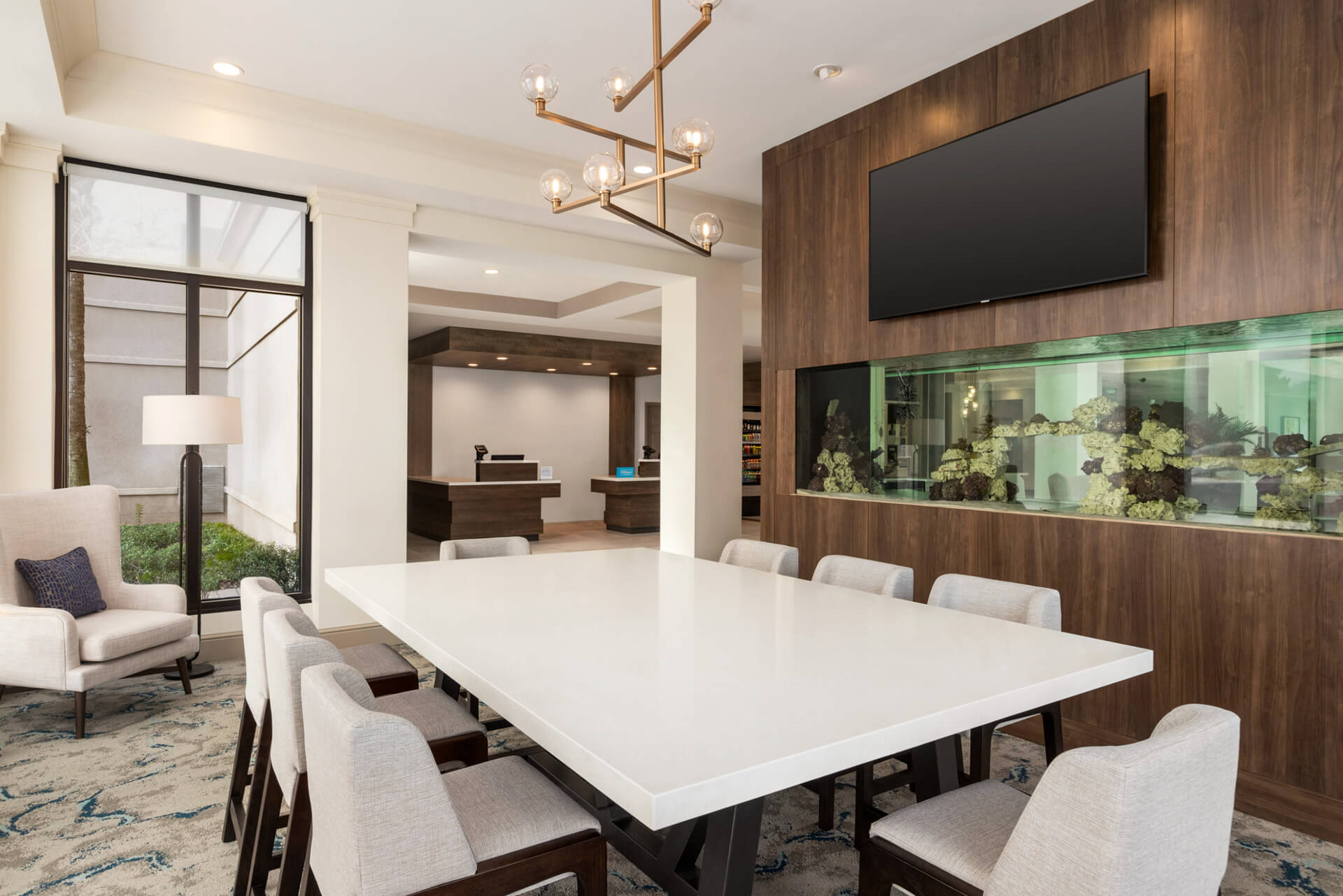 hotel room public space renovations