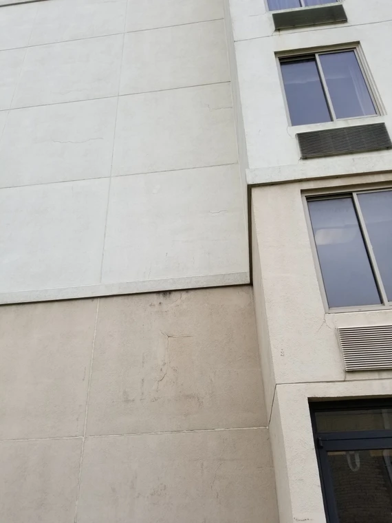 examples of damaged EIFS