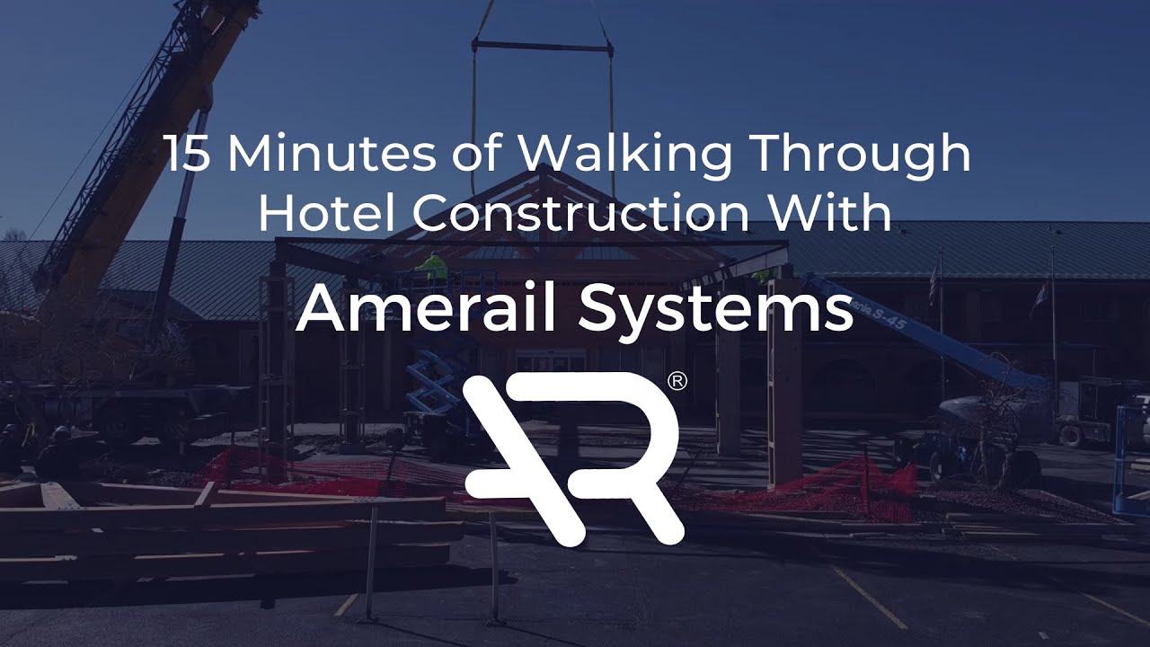 15 Relaxing Minutes Walking Through Hotel Construction